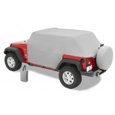 81041-09 Bestop All Weather Trail Cover Charcoal suits 07-18 Jeep Wrangler Unlimited JK 4 Door