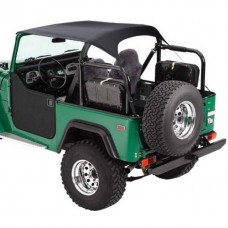 FJ40 traditional bikini top    White